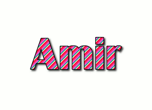 Amir-design-stripes-name.gif