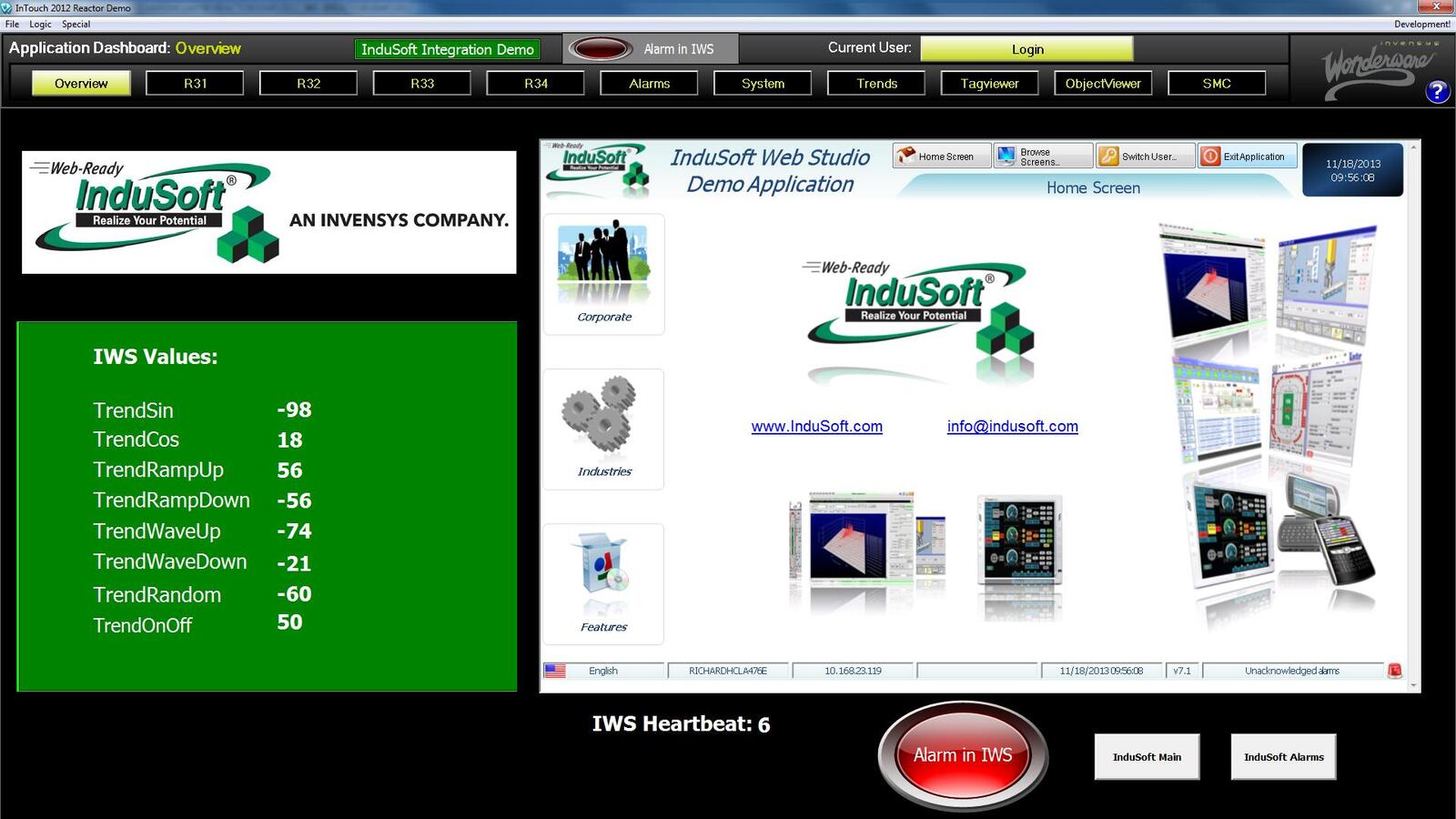  Wonderware InduSoft Web Studio 