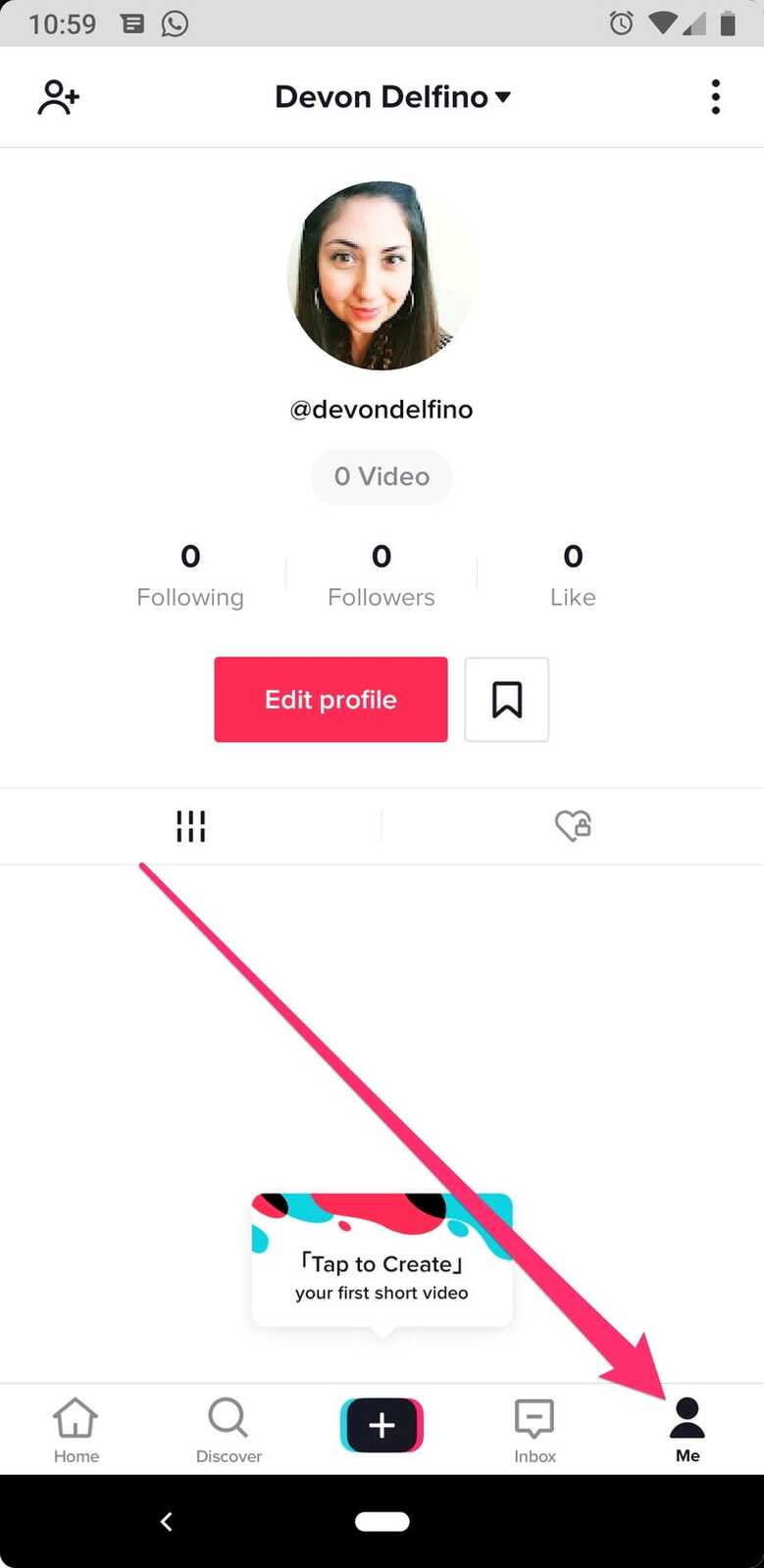 كيفية حذف حساب تيك توك