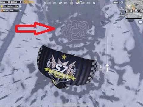 At the center of the maze in Dino Park, Vikendi.