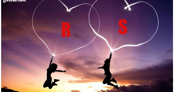 حرف S & R مع بعض مزخرف , صور حرف R و S على شكل قلب , خلفيات مصورة حرف