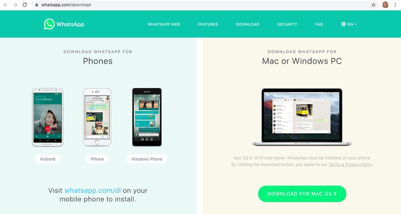  استخدام WhatsApp على جهاز الكمبيوتر