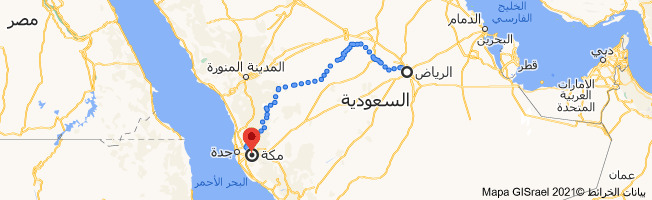 من مكة الى الرياضي مشي