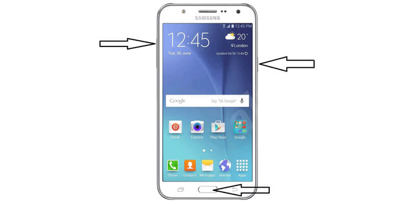 كيف افرمت جوال سامسونج