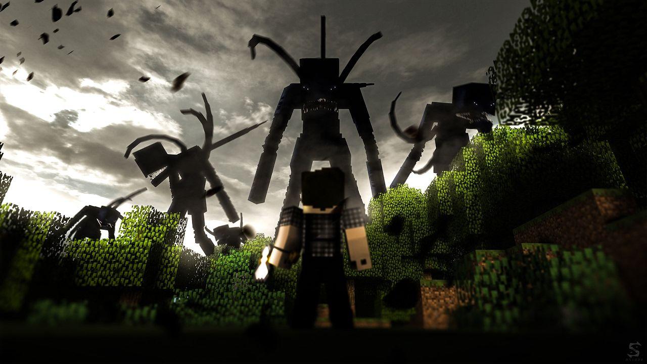 1280x720 Speedart Minecraft Wallpaper